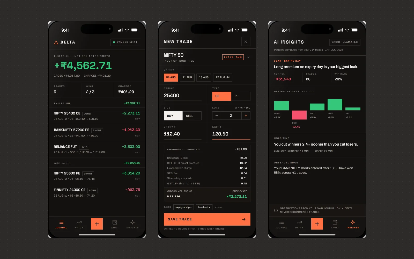 Delta interface